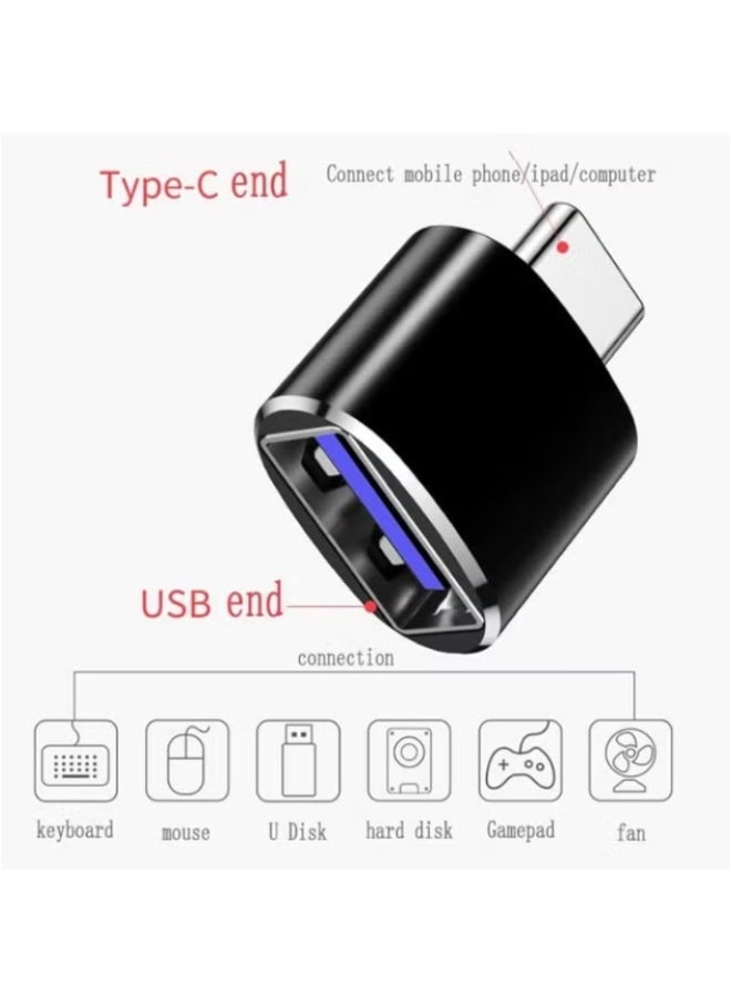 محول USB-C إلى USB 3.0، محول USB-C ذكر إلى USB-A أنثى OTG - Image 3